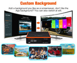 GTMEDIA 10Bit Satellite Receiver, GT Combo Android 9.0 TV BOX 2GB RAM 16GB ROM Quad Core 3D 4K Ultra 4K Dual WiFi 2.4/5 GHz Smart TV BOX DVB-S2X/T2/C