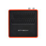 GTMEDIA 10Bit Satellite Receiver, GT Combo Android 9.0 TV BOX 2GB RAM 16GB ROM Quad Core 3D 4K Ultra 4K Dual WiFi 2.4/5 GHz Smart TV BOX DVB-S2X/T2/C