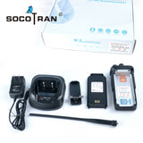 Two Way Radio 10W UHF 400-480 MHz Ham Radio with LED Hidden View Display SOCOTRAN KL-669