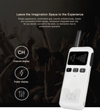 SOCOTRAN KD-C70 Civil 3 Kilometer Range High Power Intercom Outdoor Handheld Thin Ham Radio