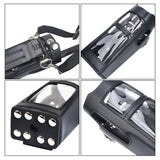 Two Way Radio Case Hard Leather Holder with Belt & Strap 780-SOCOTRAN