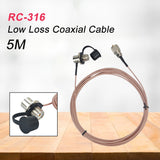 NAGOYA Low Loss Coaxial Cable PL-259 Connect for Mobile Car Radio