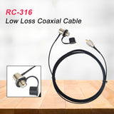 NAGOYA Low Loss Coaxial Cable PL-259 Connect for Mobile Car Radio