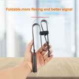 CS Tactical Foldable Antenna 108cm SMA-Female 8W Dual Band VHF UHF 136/520Mhz for Walkie Talkie