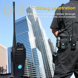 Bluetooth Walkie Talkie 5W H10Plus with Wireless Bluetooth Headset -SOCOTRAN