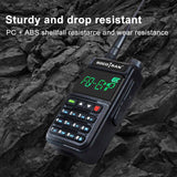 SOCOTRAN UV-5118 Walkie Talkie Full Band Two Way Radio 108-660MHz Marine Radio Police Scanner Copy Frequency NOAA VOX Hidden LCD