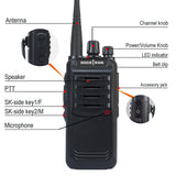 Walkie Talkie UHF 400-470MHz WH-5118 5W 16Channels SOCOTRAN