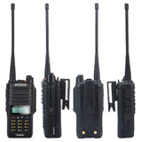 SOCOTRAN 2pcs UV-12R Plus 5W IP67 Waterproof and Dustproof Walkie Talkie