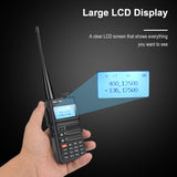 Walkie Talkie UV-5F PLUS Automatic Scan Wireless Copy Frquency Dual Band Two Way Radios -SOCOTRAN