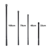 CS Tactical Foldable Antenna 108cm SMA-Female 8W Dual Band VHF UHF 136/520Mhz for Walkie Talkie