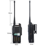 SOCOTRAN 2pcs UV-12R Plus 5W IP67 Waterproof and Dustproof Walkie Talkie