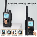 Professional FM Transceiver UV-8F GPS Location All Bands(136-520MHz) 1.77’ LCD 999CH Two Way Radio