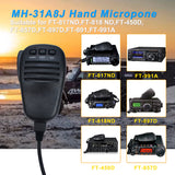 MH-31A8J Hand Mic Speaker for YAESU Walkie Talkie -SOCOTRAN