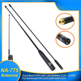 Original Nagoya NA-775 Dual Band SMA-M Male Antenna for Yaesu Vertex VX-3R VX-7R ZT-2R