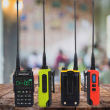 SOCOTRAN UV-5118 Walkie Talkie Full Band Two Way Radio 108-660MHz Marine Radio Police Scanner Copy Frequency NOAA VOX Hidden LCD