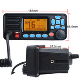 VHF Marine Radio Transceiver 25W IPX7 Waterproof Mobile Boat Radio Station RS-509M