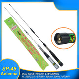 Original Nagoya Mobile Radio Antenna SP-45 Dual Band 2.15/5dBi High Gain Antenna