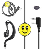 SOCOTRAN Walkie Talkie Earpiece SMLN5001 G-Shape Headset 1-wire Earphone