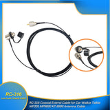 NAGOYA Low Loss Coaxial Cable PL-259 Connect for Mobile Car Radio