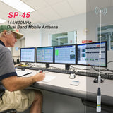 Original Nagoya Mobile Radio Antenna SP-45 Dual Band 2.15/5dBi High Gain Antenna