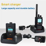 Professional FM Transceiver UV-8F GPS Location All Bands(136-520MHz) 1.77’ LCD 999CH Two Way Radio