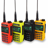 SOCOTRAN UV-5118 Walkie Talkie Full Band Two Way Radio 108-660MHz Marine Radio Police Scanner Copy Frequency NOAA VOX Hidden LCD