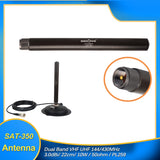 Dual Band Radio Antenna SOCOTRAN High Power 50W Aerial SAT-350/310