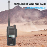 SOCOTRAN 2pcs UV-12R Plus 5W IP67 Waterproof and Dustproof Walkie Talkie