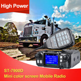 Mobile Car Radio ST-7900D Two Way Radio Quad Band Transceiver - SOCOTRAN