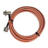 RG-142 UHF PL-259 Male to SO-239 UHF Female 50ohm Coax Low Loss Jumper RF Cable 5m