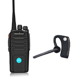 Bluetooth Walkie Talkie 5W H10Plus with Wireless Bluetooth Headset -SOCOTRAN