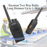 SOCOTRAN SC-308 Portable Two Way Radio Outdoor Handheld Ham Radio