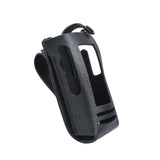 Cowhide Protective Sleeve Bag Case for Motorola XIR P8268 Walkie Talkie -SOCOTRAN