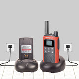 Rechargeable Walkie Talkies License Free with Monitor VOX Function for Kids & Adults SOCOTRAN T80