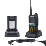 SOCOTRAN 2pcs UV-12R Plus 5W IP67 Waterproof and Dustproof Walkie Talkie