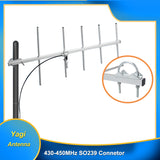High Gain Antenna 11dB Yagi Mobile Antenna for UHF 400-470Mhz Radio