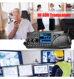 SOCOTRAN RS-978 SSB HF SDR Radio Transceiver 1.8-30 MHz 10 Watt with 3800mAh Li-ion Battery Pack