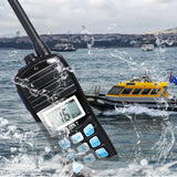 VHF Marine Radio Transceiver RS-35M IP67 Waterproof Marine Walkie Talkie -SOCOTRAN