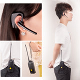 Bluetooth Walkie Talkie 5W H10Plus with Wireless Bluetooth Headset -SOCOTRAN