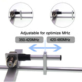 High Gain Antenna 11dB Yagi Mobile Antenna for UHF 400-470Mhz Radio