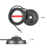 Antenna Mount SO239 Base Strong Magnet Mount Base with Coaxial Cable PL259 Connector