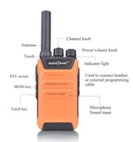 Walkie Talkie 16 Channels Pair of Handheld Two Way Radio Socotran SC-508