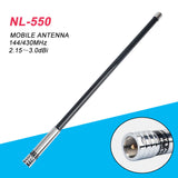NAGOYA NL-550 VHF UHF 144mhz /430mhz Dual Band 200W 3.0dBi High Gain Fiberglass Antenna