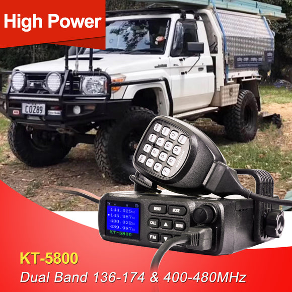 Socotran KT-5800 Mobile Car Radio Transceiver Dual Band 136-174&400-480MHz 25W