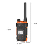 Baofeng + SOCOTRAN Walkie Talkies UV12 Walkie Talkie Long Range Mini Two-way FM Radio Walkie-talkies VOX PTT Portable Radio ht for Hunting Fishing Hotel