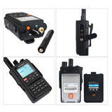 Professional FM Transceiver UV-8F GPS Location All Bands(136-520MHz) 1.77’ LCD 999CH Two Way Radio