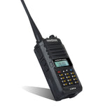 SOCOTRAN 2pcs UV-12R Plus 5W IP67 Waterproof and Dustproof Walkie Talkie