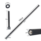 CS Tactical Foldable Antenna 108cm SMA-Female 8W Dual Band VHF UHF 136/520Mhz for Walkie Talkie