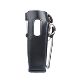 Two Way Radio Case Hard Leather Holder with Belt & Strap 780-SOCOTRAN