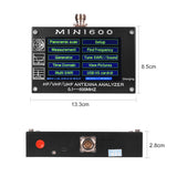 0.1-600MHZ MINI600 Antenna Analyzer HF VHF UHF Continuous Coverage SWR antenna Analyzer MINI600 with 4.3" capactive screen